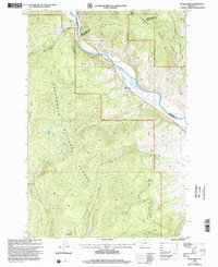 Dickie Hills 1997 topographic map thumbnail