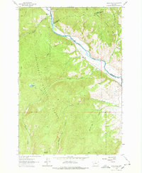 Dickie Hills 1962 topographic map thumbnail