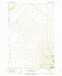Dillon East 1962 topographic map thumbnail