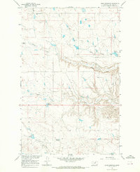 Dione Reservoir 1965 topographic map thumbnail