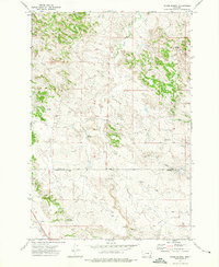 Divide School 1973 topographic map thumbnail