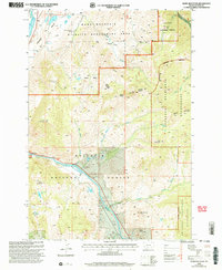 Dome Mountain 2000 topographic map thumbnail