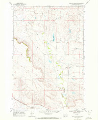 Donleys Reservoir 1968 topographic map thumbnail