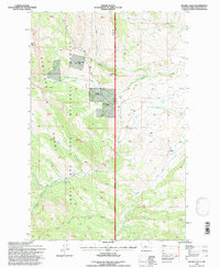 Double Falls 1995 topographic map thumbnail