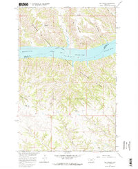 Dry Coulee 1965 topographic map thumbnail