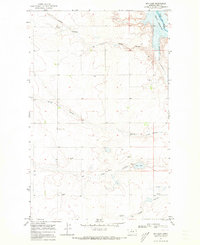 Dry Lake 1969 topographic map thumbnail
