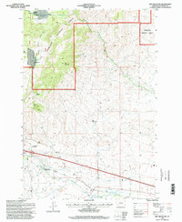 Dry Mountain 1996 topographic map thumbnail