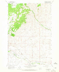 Dry Mountain 1963 topographic map thumbnail