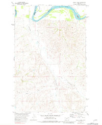 Dugout Creek 1969 topographic map thumbnail
