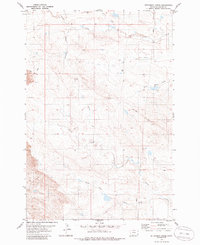 Dutchman Creek 1979 topographic map thumbnail