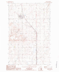 Dutton 1987 topographic map thumbnail