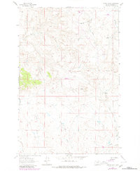 Dutton Ranch 1963 topographic map thumbnail