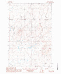 Dutton SE 1987 topographic map thumbnail