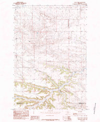 Eagle Point 1985 topographic map thumbnail