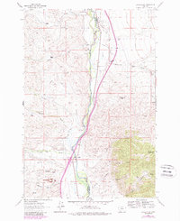 Earls Gulch 1961 topographic map thumbnail