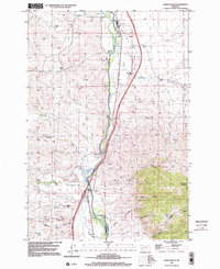 Earls Gulch 1997 topographic map thumbnail