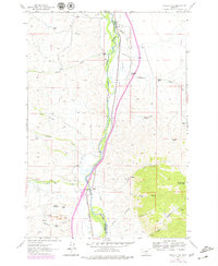 Earls Gulch 1961 topographic map thumbnail