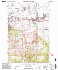 East Helena 2001 topographic map thumbnail