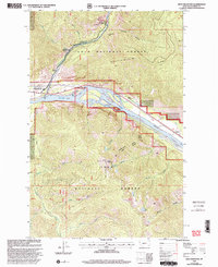 Eddy Mountain 1999 topographic map thumbnail
