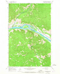 Eddy Mountain 1964 topographic map thumbnail