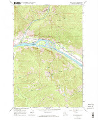 Eddy Mountain 1964 topographic map thumbnail