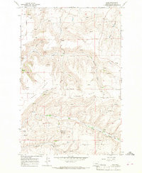 Eden 1965 topographic map thumbnail