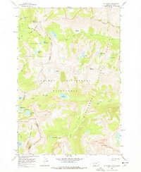 El Capitan 1964 topographic map thumbnail