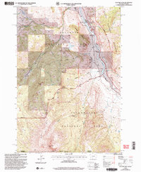 Electric Peak 2000 topographic map thumbnail
