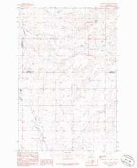 Elephant Rocks 1986 topographic map thumbnail