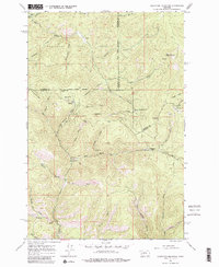 Elevation Mountain 1965 topographic map thumbnail
