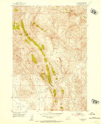 Eli Spring 1952 topographic map thumbnail