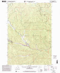 Elk Creek 1997 topographic map thumbnail