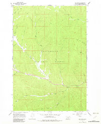 Elk Creek 1966 topographic map thumbnail