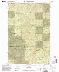 Elk Mountain 1999 topographic map thumbnail