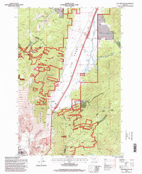 Elk Park Pass 1996 topographic map thumbnail