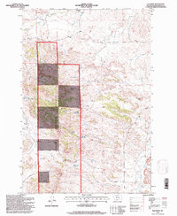 Elk Ridge 1995 topographic map thumbnail