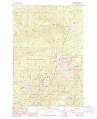 Elkhorn 1985 topographic map thumbnail