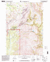 Elkhorn Hot Springs 1997 topographic map thumbnail