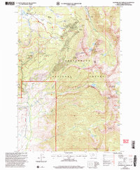Elkhorn Hot Springs 2005 topographic map thumbnail