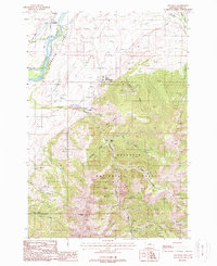 Emigrant 1988 topographic map thumbnail