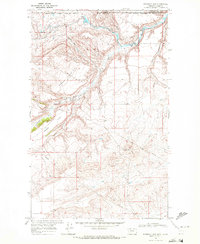 Emigrant Gap 1968 topographic map thumbnail
