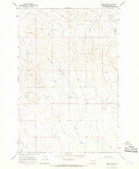 Emma Butte 1965 topographic map thumbnail