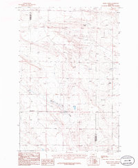 Emory School 1986 topographic map thumbnail