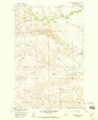 Engstrom Ranch 1958 topographic map thumbnail