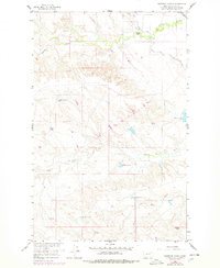 Engstrom Ranch 1958 topographic map thumbnail