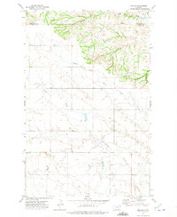 Enid SE 1972 topographic map thumbnail