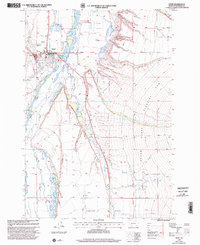 Ennis 1997 topographic map thumbnail