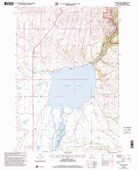 Ennis Lake 1997 topographic map thumbnail