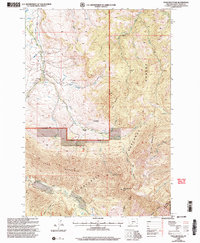 Enos Mountain 2000 topographic map thumbnail