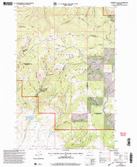 Esmeralda Hill 2001 topographic map thumbnail